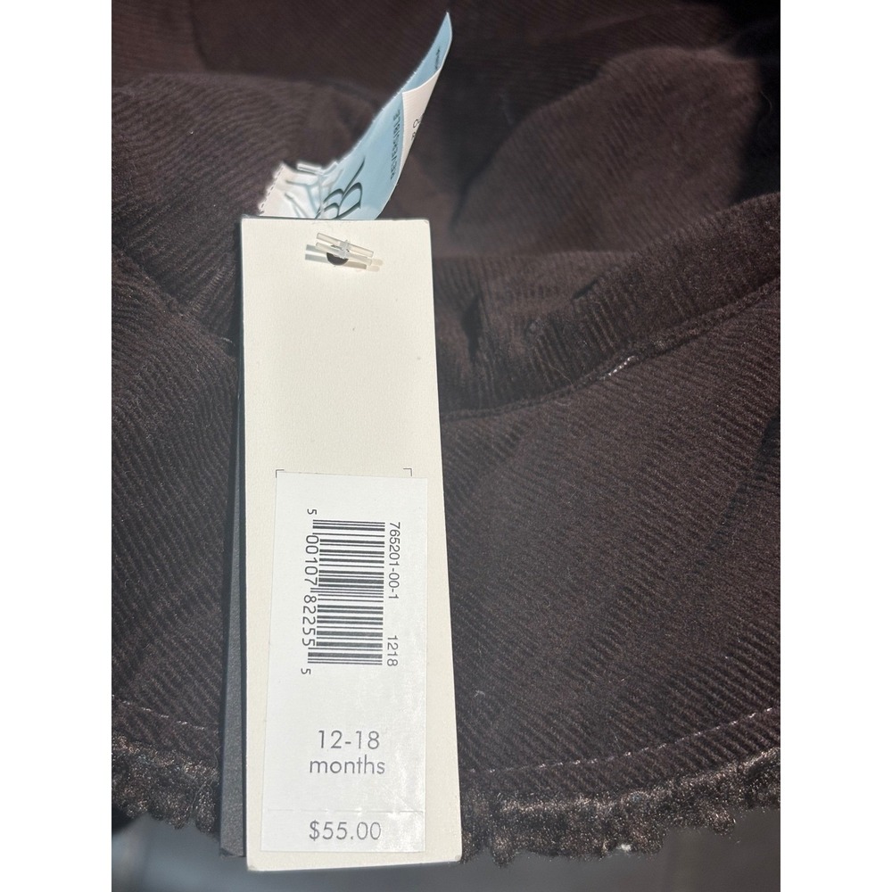 Banana Republic Shearling Bucket Hat Organic Cotton‎ Reversible Toddler Brown - Picture 2 of 5